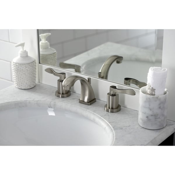 KS4948DFL NuWave Widespread Bathroom Faucet, Brushed Nickel